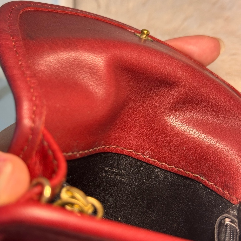 Coach Burgundy Multifunction Wallet - Picture 8 of 11